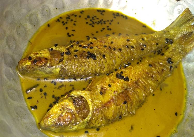 Bata fish curry(patla jhol)