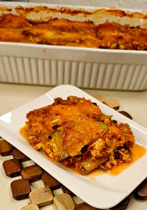 Cukkini "lasagne" recept fotója