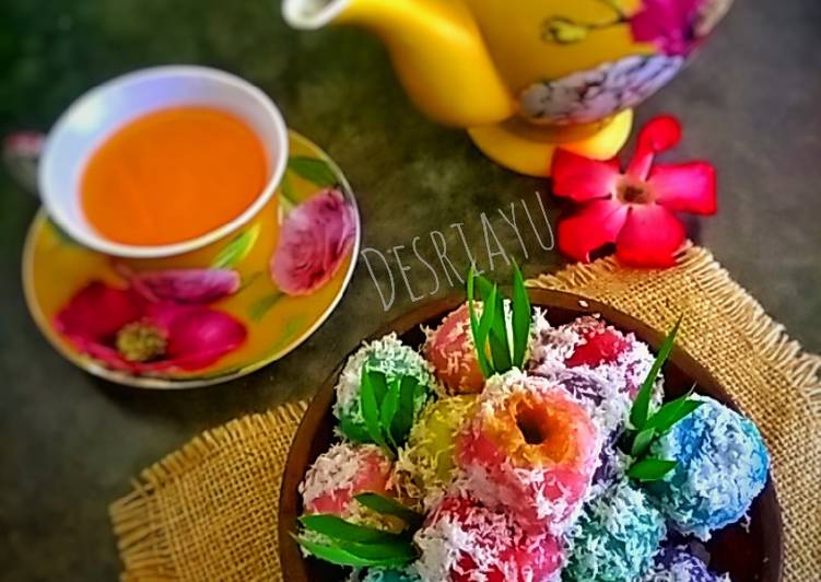 Klepon Singkong Pelangi