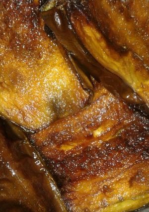 A picture of Fried Brinjal.