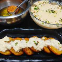 A picture of रबड़ी मालपुआ (rabri malpua recipe in Hindi).