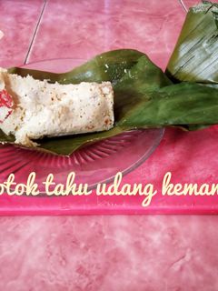 Foto resep Botok tahu udang kemangi