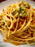 Spaghettoni with Zucchini and Bottarga