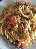 Tornillos con pollo
