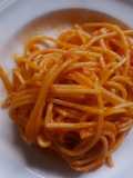 Spaghetti con atún 🍝 (pasta, fideos o espagueti)