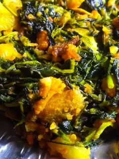মেথি শাক (methi saag recipe in Bengali) রেসিপির প্রধান ছবি