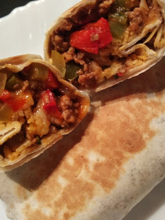Una foto de Burritos de carne picada