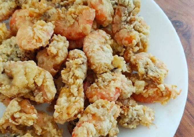 Udang goreng tepung gluten free