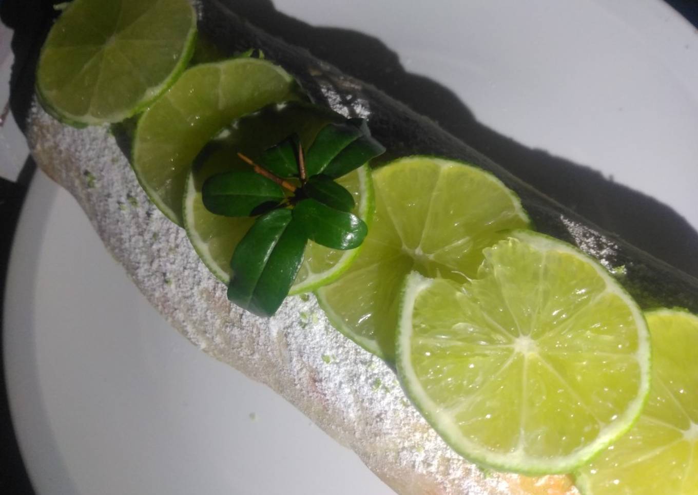 Jelly roll de crema de limón🍋🍋