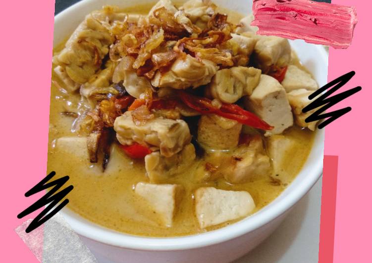 Langkah Mudah untuk Menyiapkan 18.MOMOH TAHU TEMPE🥣, Bisa Manjain Lidah