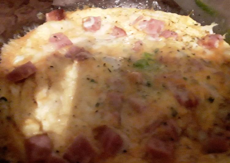 Recipe of Super Quick Homemade Microwave Denver Omelet