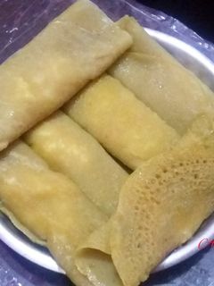 ক্ষীরের পাটিসাপ্টা (kheerer patisapta recipe in Bengali) রেসিপির প্রধান ছবি