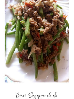 Foto resep Buncis singapore ala d'cost