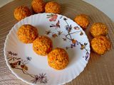 Морквяне закусочне печиво з солодким перцем