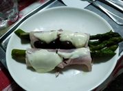 Una foto de jamón fresca