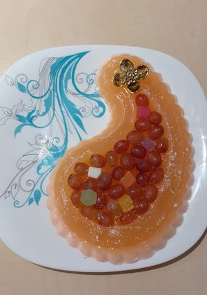 عکسی از دستور ژله بستنی