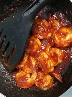 Foto resep Udang Saos Padang