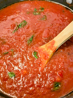 A picture of Authentic Sicilian Sauce.
