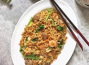 Foto resep Mie telur goreng