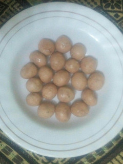 A picture of Milk laddu.
