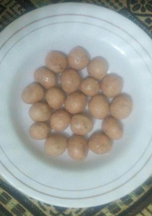 A picture of Milk laddu.
