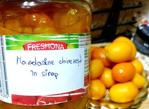 O poză a rețetei Kumquat(mandarine chinezești) în sirop.