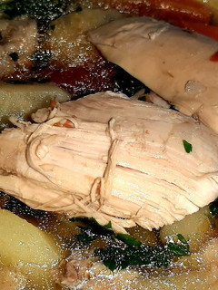 Fácán leves recept fotója