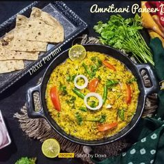 A picture of Amritsari Paneer Bhurji.