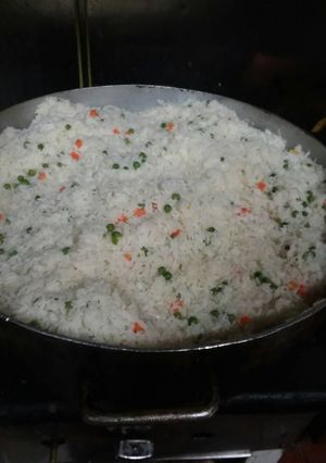 Una foto de Arroz blanco