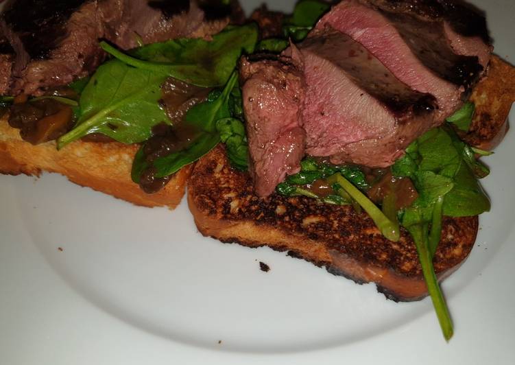 How to Make Any-night-of-the-week Wood Pigeon and wild mushroom toast