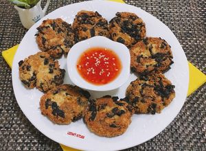 Hình của món Đậu Hủ Rong Biển Chiên Giòn.