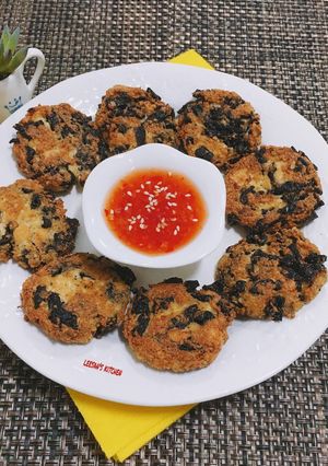 Hình của món Đậu Hủ Rong Biển Chiên Giòn.