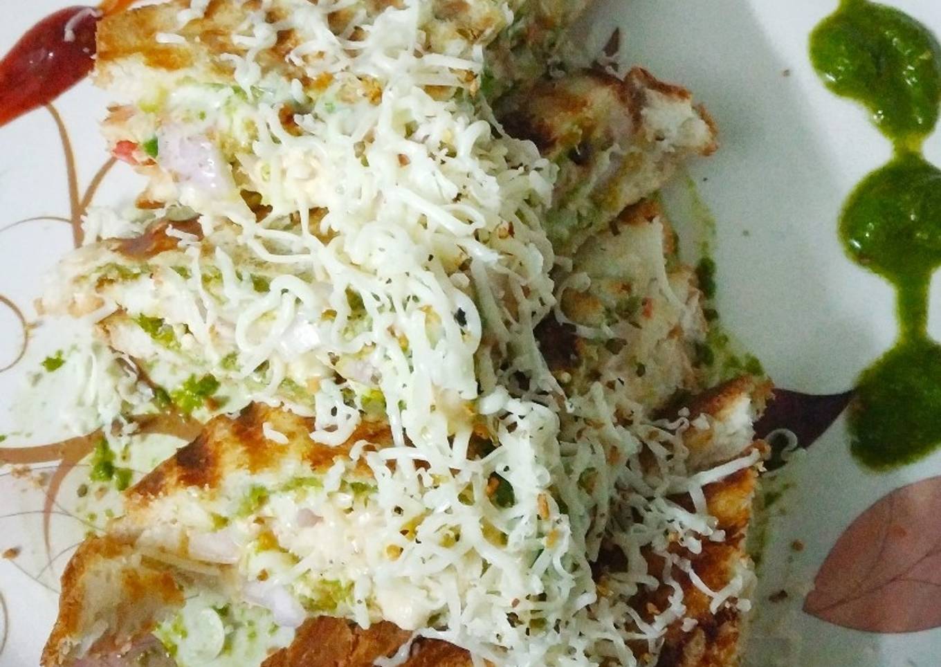 Chessey veg grilled sandwich