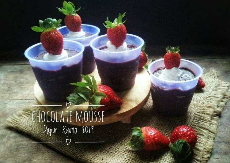 Chocolate Mousse (Eggless)