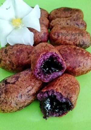 Foto resep Coklat lumer ubi ungu