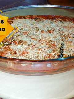 Una foto de Pastel de berenjena (Sano y saludable)