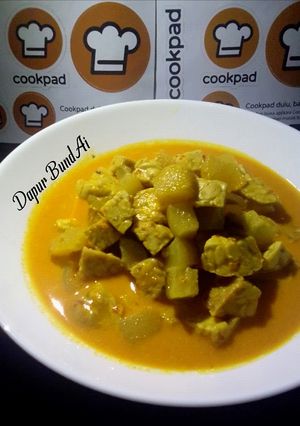 Foto resep Gulai Kikil Tempe