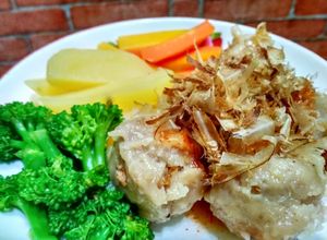 Foto resep Kukus Pentol Njamoer Ayam dengan Katsuobushi