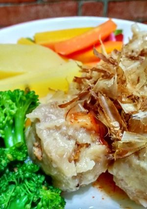 Foto resep Kukus Pentol Njamoer Ayam dengan Katsuobushi