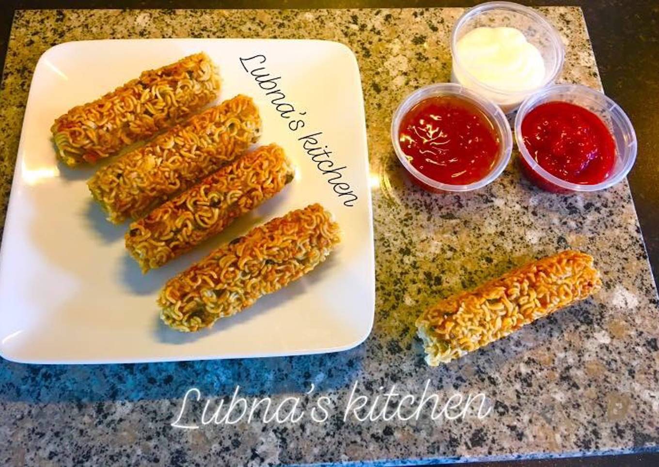 Potato noodles croquettes: