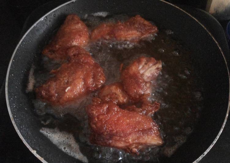 Cara Membuat Ayam goreng kering bumbu ngohiang Kekinian