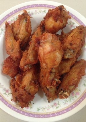 รูปของ ไก่ทอดซอสข้น