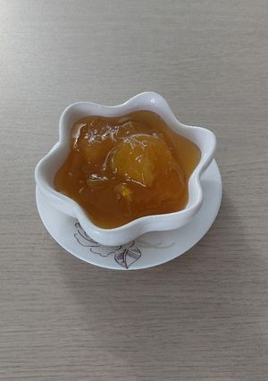 عکسی از دستور مربای زردآلو