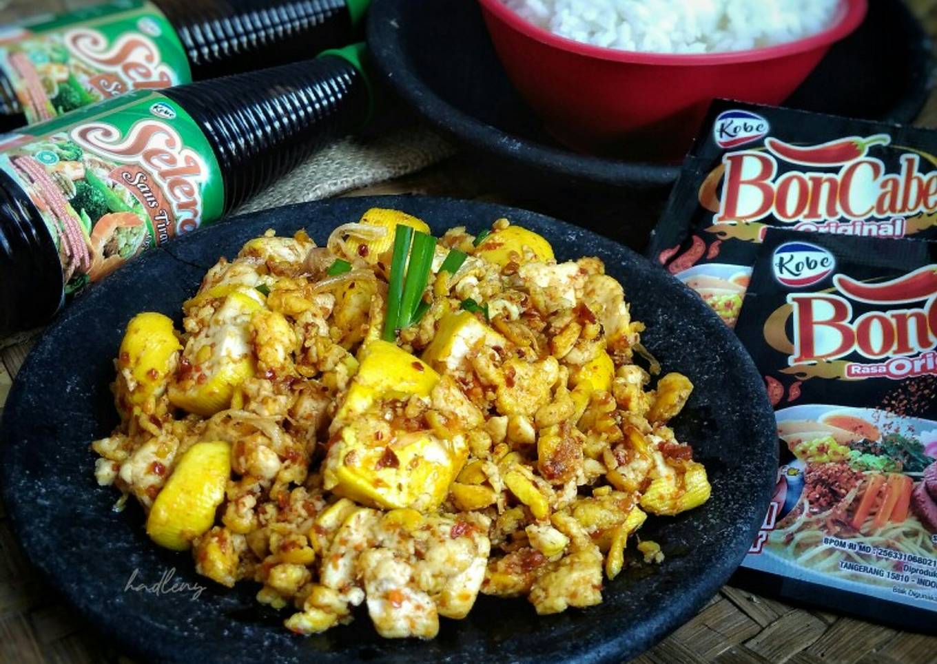 Oseng Tahu Telur
