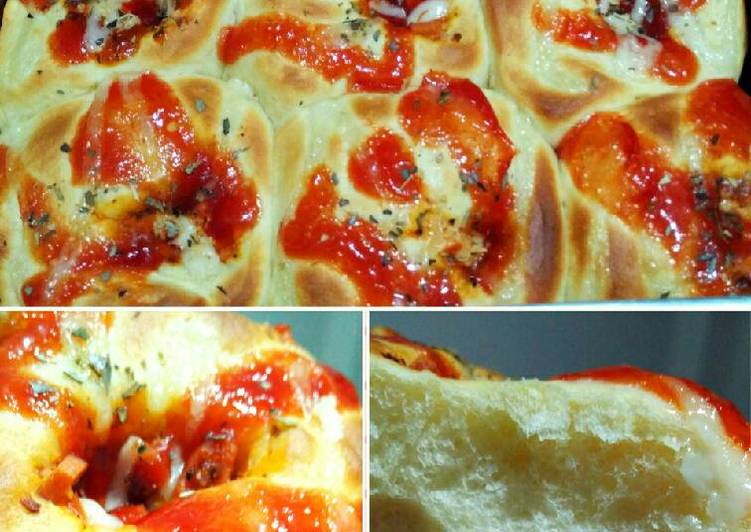 Resep Killer bread topping pizza 🍞🍞 Anti Gagal