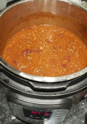 A picture of Awesome instant pot chilli.