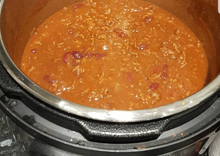 Awesome instant pot chilli