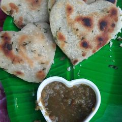 A picture of Oil free veg Angakar roti.