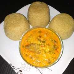 A picture of Alkubus da miyan taushe.