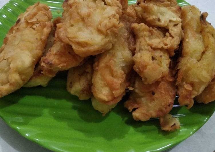 Pisang goreng crispy